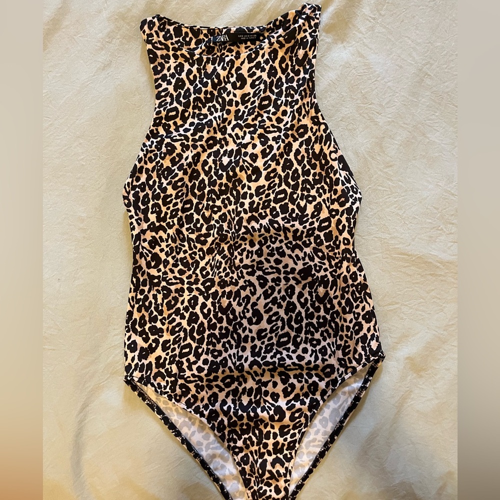 Zara | Leopard Print Bodysuit
